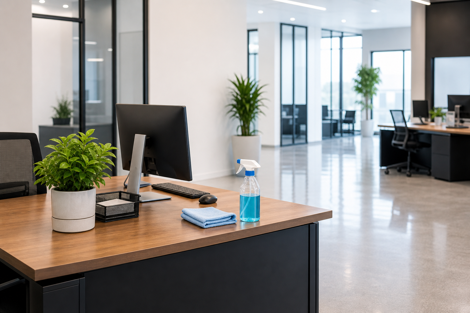 Clean professional office space